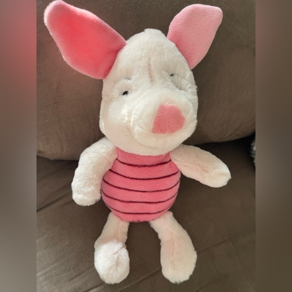 Disney Piglet Stuffed Animal - Pink and Cream